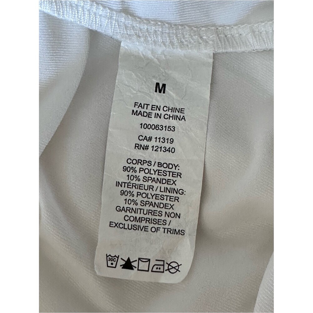 GARAGE White Tennis Skort Golf Skirt Built In Shorts Athleisure Athletic Skort M - Picture 12 of 12
